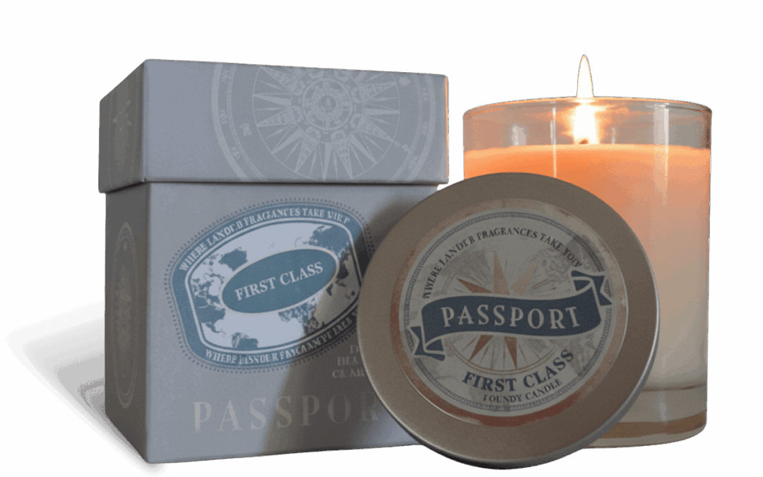 Destination Glass Candle